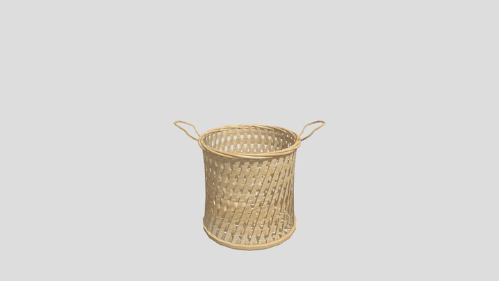 ตะกร้าเมี่ยง (Miang Basket) 3D Model