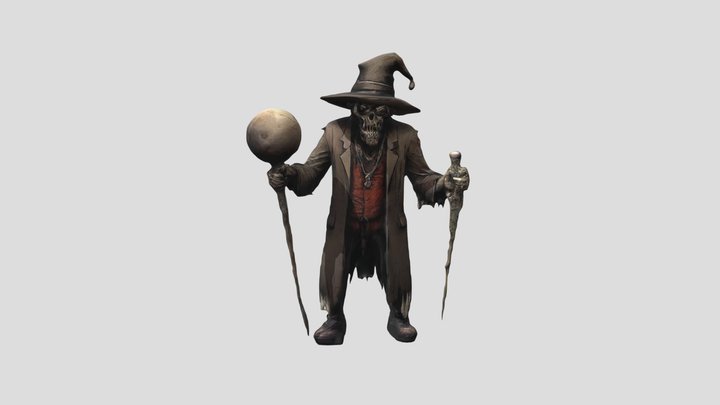 Witchdoctor 3D Model