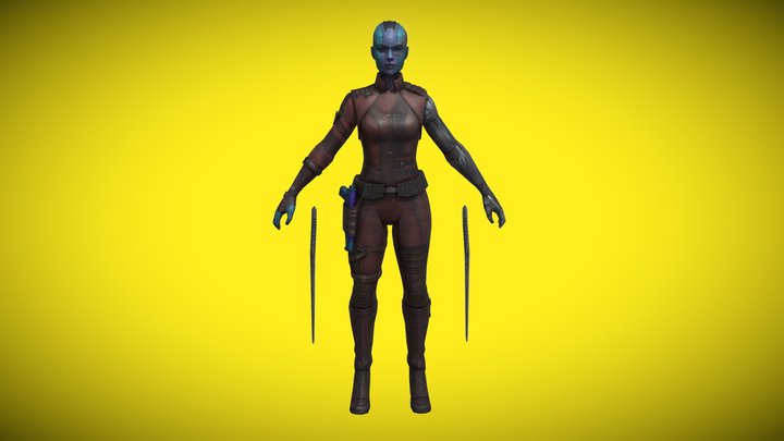 Nebula 3D Model