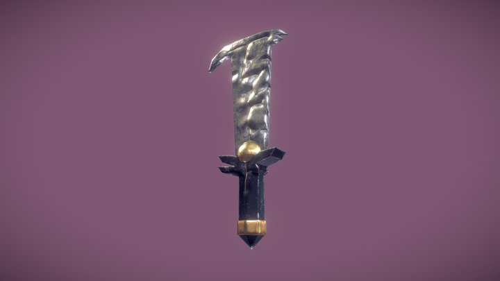 Repaired Sword 3D Model