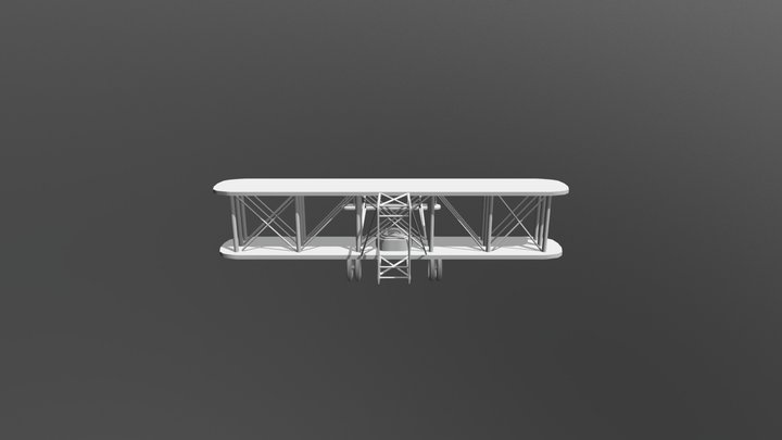 Old Plane 1.0 3D Model