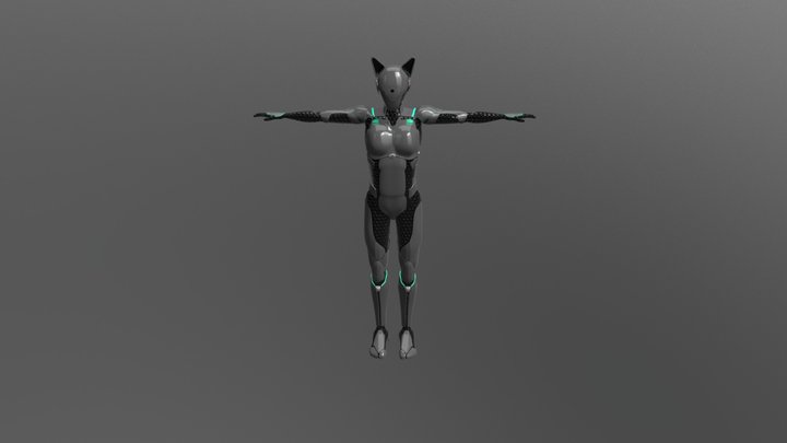 tekon stealth suit 3D Model