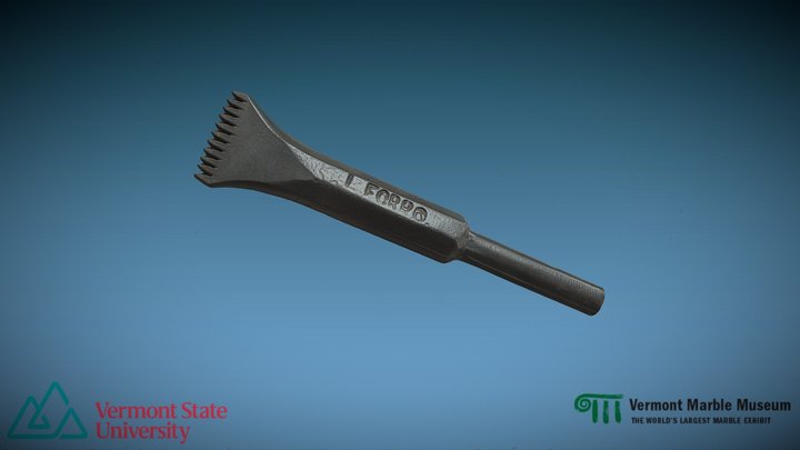 Woodworking Chisel - 3D Model by faizal3DX