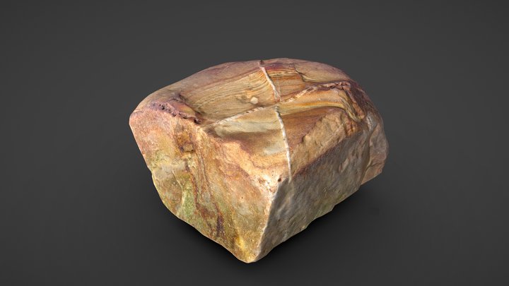 Rock Scan - 13 – Free 3D Model STL