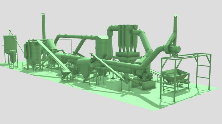 цех 3D Model