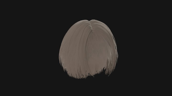 Beautiful Hair 4 – Modèle 3D gratuit STL