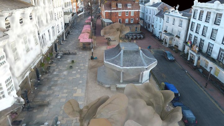 The Pantiles, Royal Tunbridge Wells – Free 3D Model STL