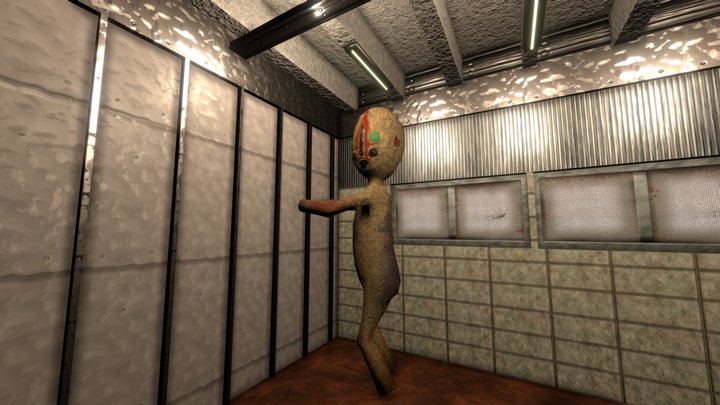 Scp 173 Containment chamber 3D Model