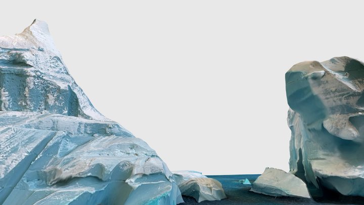 Iceberg 01 @Fred Gagné 3D Model