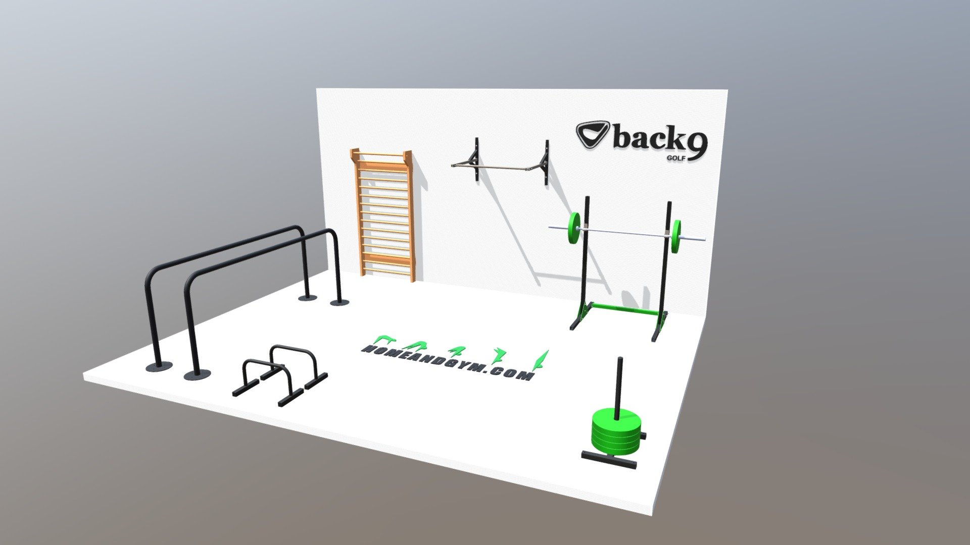 Propuesta Back 9 Golf COT-668 — Sketchfab embed 3D viewer