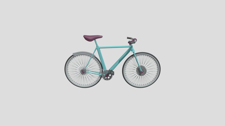 Simple bike 3D Model