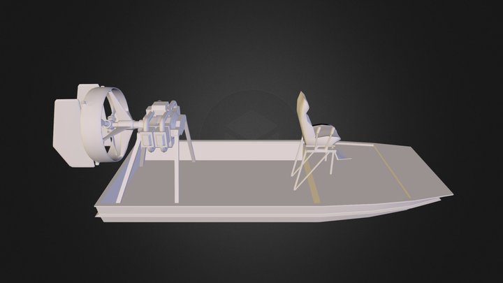 airboat.obj 3D Model