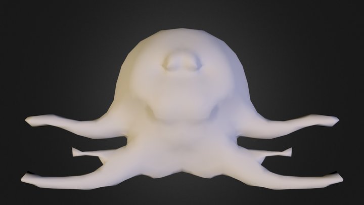 ijane octopus.obj 3D Model