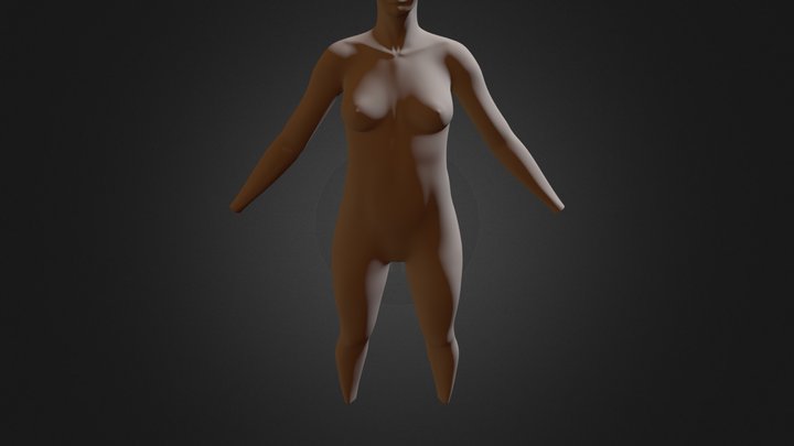Base Mesh Female.blend 3D Model