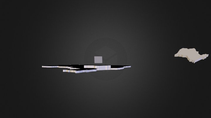 Federal_States_Brazil.3ds 3D Model