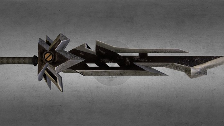 Deldrimor Sword 3D Model