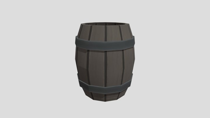 Barrel 3D Model