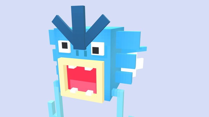 Gyarados Mask 3D Model