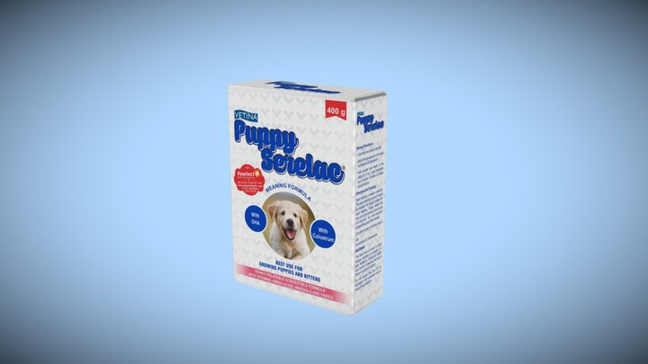 Puppy Serelae Prodeuct 3D Model
