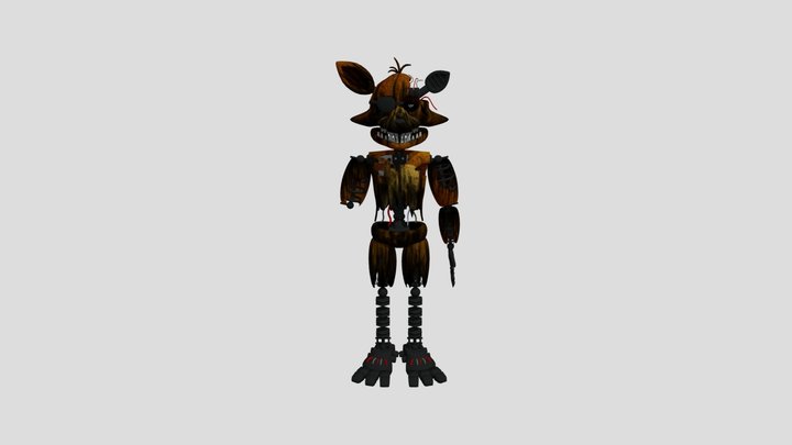 Phantom Foxy 3D Model