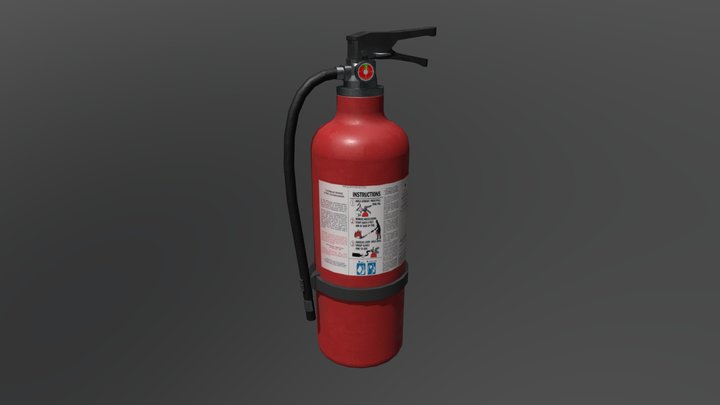 Site 37 - Fire extinguisher 3D Model