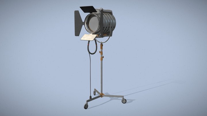 Hollywood_Light 3D Model