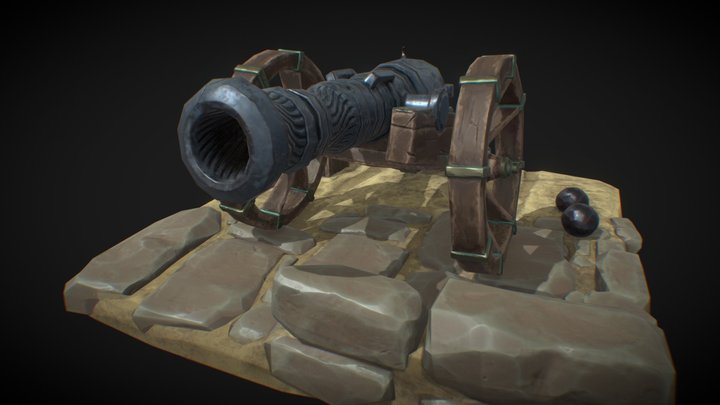[Student Work] The Big Gun 3D Model