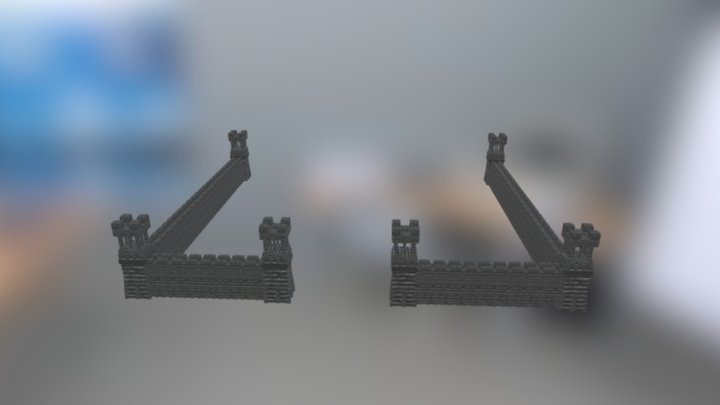 Muralla Age of empires II (TP) 3D Model