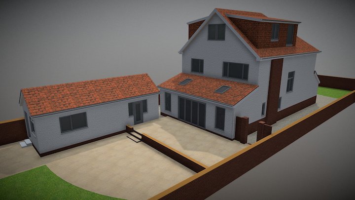 Croyde Road, Lytham St Annes 3D Model