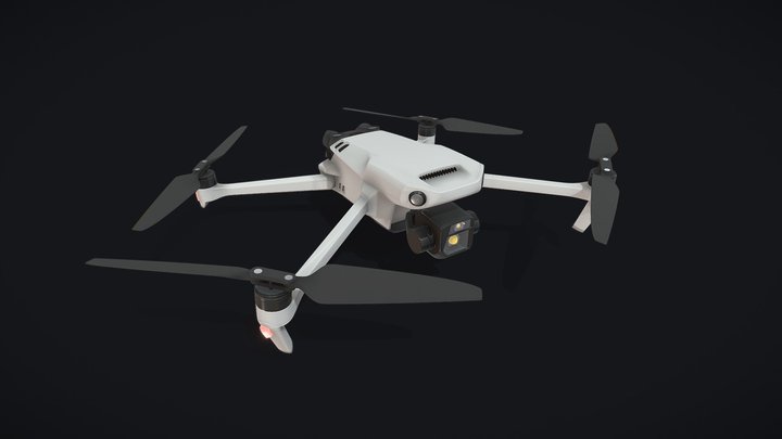 Drone DJI Mavic 3 3D Model