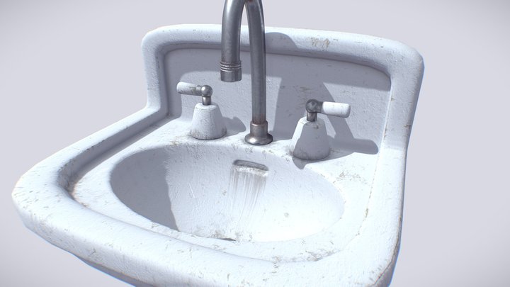Rustic Sink 3D Model