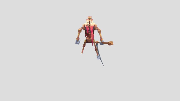 Scarecrow boss 3D Model