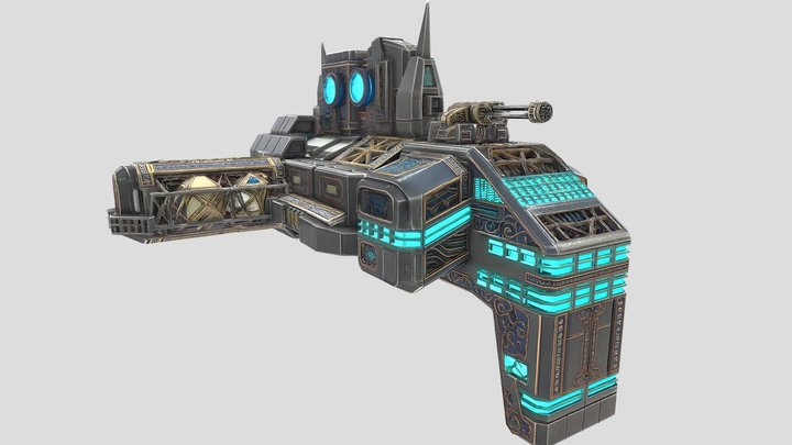 💥Battle𒌐⛌✧𝕏✧⛌𒌐Cruiser⌇˃𖤟‑256˂⌇💥 – Modello 3D gratuito STL