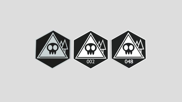 Murder Drones "Cabin Fever" Pendants 3D Model