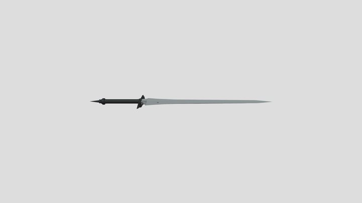 Blackmarch Sword 3D Model