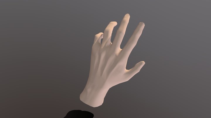 Hand - Animated: Opposition 3D Model