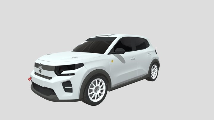 2025 Citroën C3 Proto4E – Kostenloses 3D-Modell STL