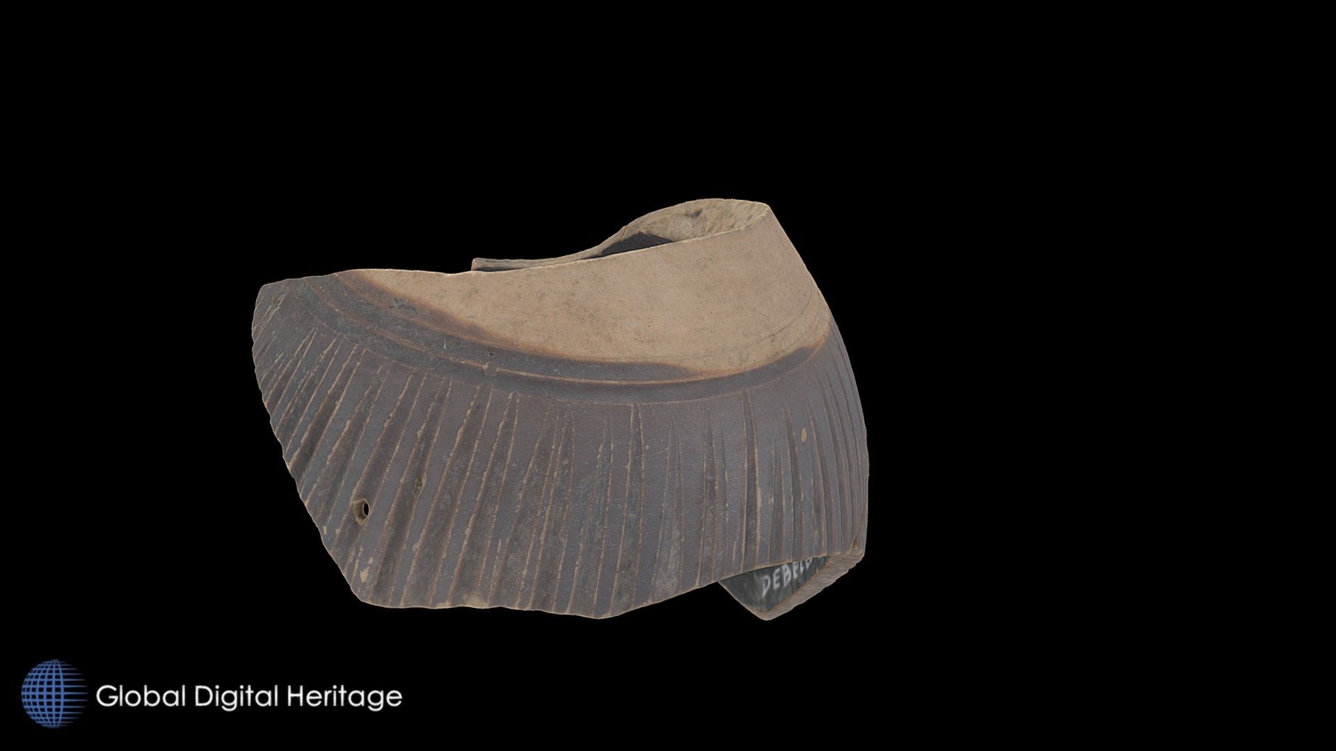 Pottery sherd from Debelo Brdo near Sarajevo