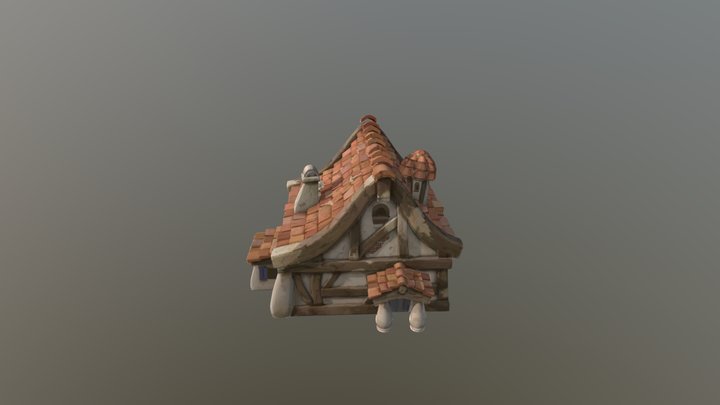 SM_Alice_UniqueBuilding_4 3D Model