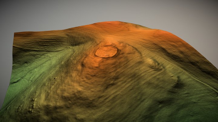 Mid Hill Camp, Northumberland (UK) – Modelo 3D gratuito STL