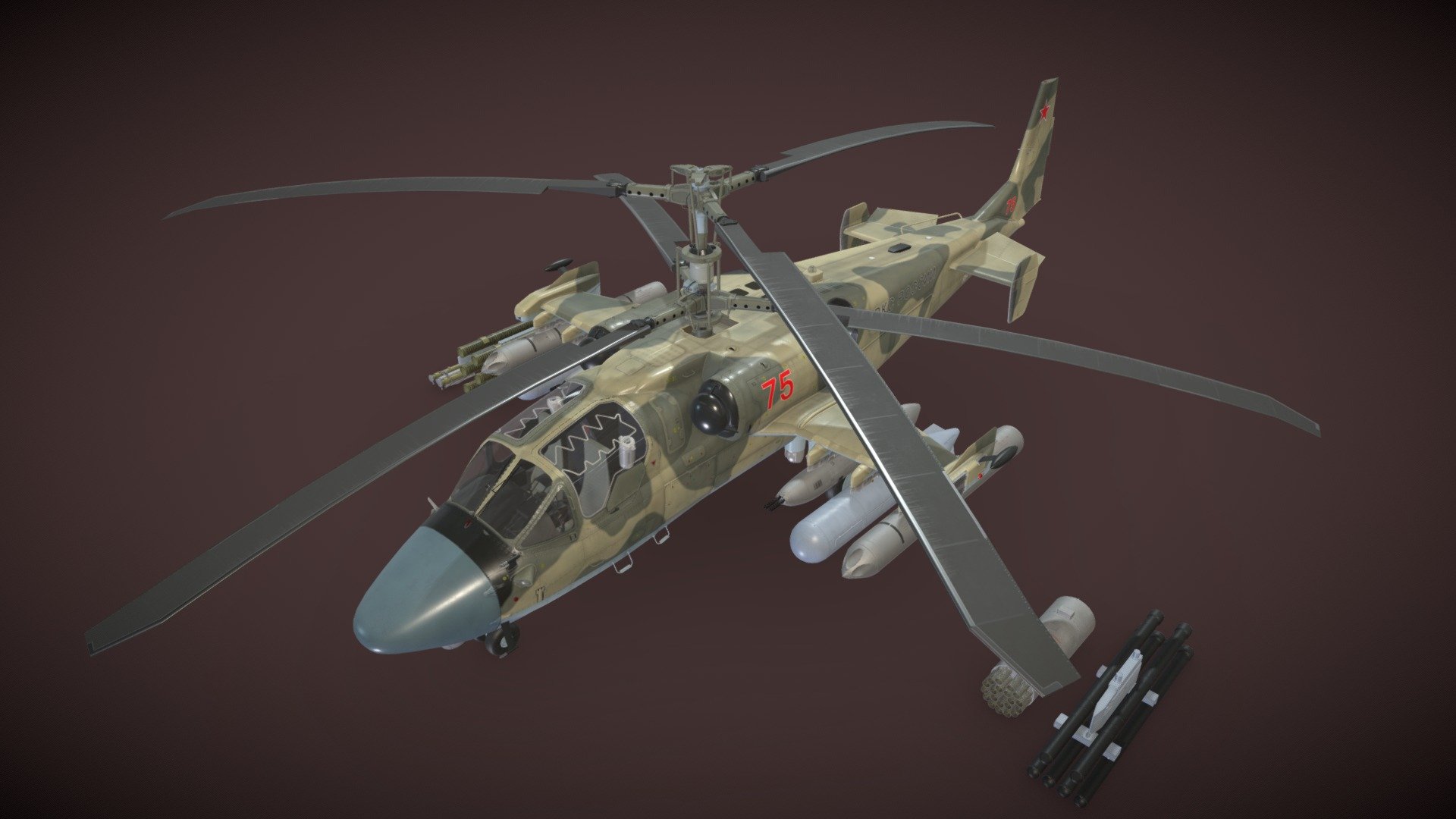 Kamov Ka 52 Alligator Camo Static Buy Royalty Free 3D Model By kamov-ka-52-alligator-camo-static-buy-royalty-free-3d-model-by
