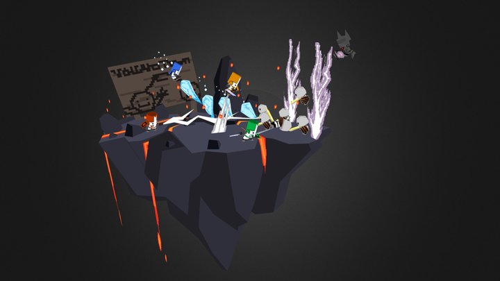 Clawhead_Castle_Crashers_VGRemix 3D Model