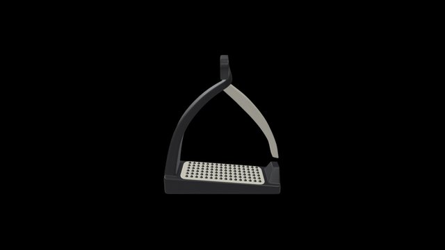 stigbøyle til hest 3D Model