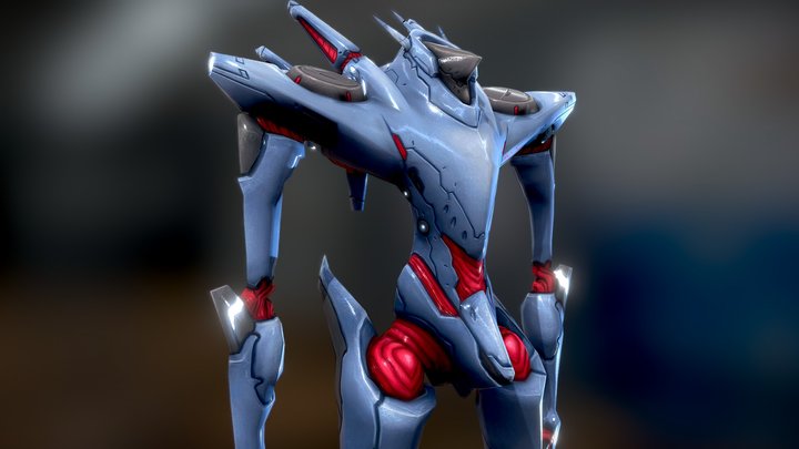 Alien Mech 3D Model
