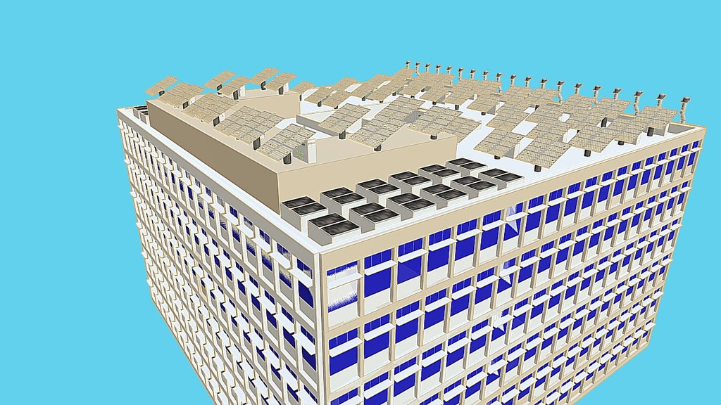E3dady Building - 3D model by Mahmoud (@eldooda) [900d348] - Sketchfab