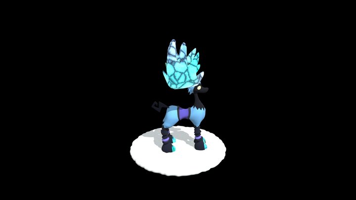 Kingdom Hearts , Winter horn ,Cuerno hibernal 3D Model