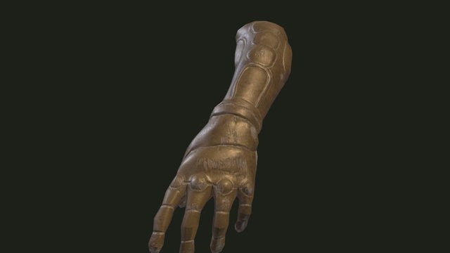 Guante_textura 3D Model