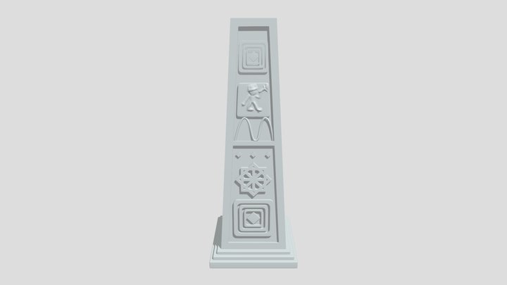 Pillar 3D Model