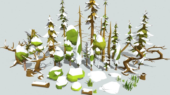 Snow 3D models - Sketchfab