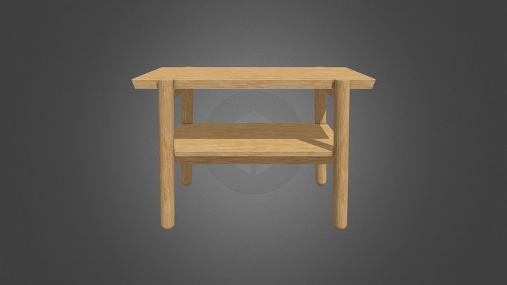 Console Table 3D Model